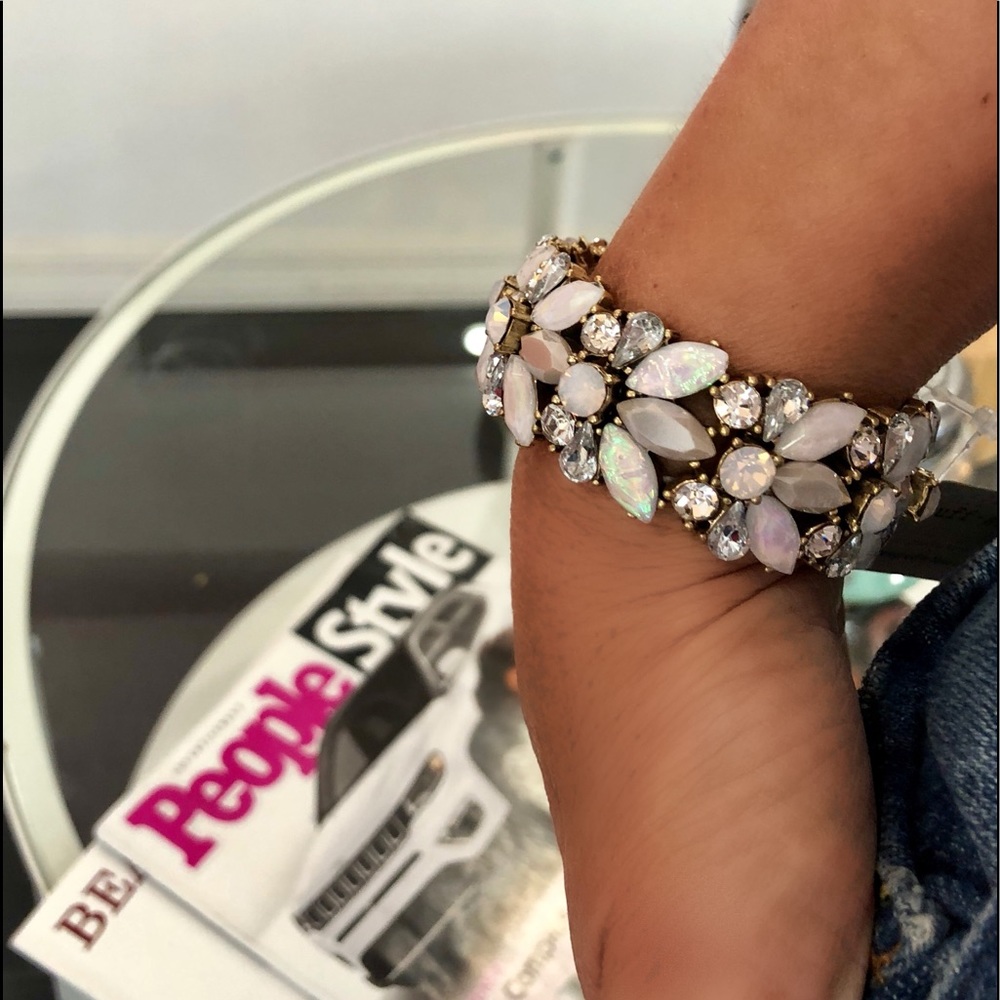 Rhinestone Jeweled Bracelet